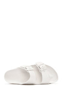 Birkenstock Women's White Arizona Eva Double-Strap Slippers | Derimod Birkenstock Women's White Arizona Eva Double-Strap Slippers | Derimod