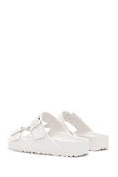 Birkenstock Women's White Arizona Eva Double-Strap Slippers | Derimod Birkenstock Women's White Arizona Eva Double-Strap Slippers | Derimod