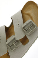 Birkenstock Erkek Yeşil Arizona Bf Çift Tokalı Terlik | Derimod Birkenstock Erkek Yeşil Arizona Bf Çift Tokalı Terlik | Derimod