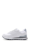 Hammer Jack Women's Grey-White Nubuck Leather Peru G Sneaker | Derimod Hammer Jack Women's Grey-White Nubuck Leather Peru G Sneaker | Derimod