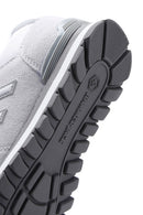 Hammer Jack Women's Grey-White Nubuck Leather Peru G Sneaker | Derimod Hammer Jack Women's Grey-White Nubuck Leather Peru G Sneaker | Derimod