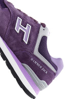 Hammer Jack Women's Lilac Chile Suede Leather Sneaker | Derimod Hammer Jack Women's Lilac Chile Suede Leather Sneaker | Derimod