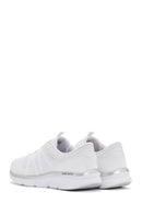 Skechers Women's White D'lux Comfort - Surreal Fabric Sneaker | Derimod Skechers Women's White D'lux Comfort - Surreal Fabric Sneaker | Derimod