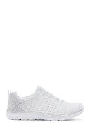 Skechers Women's White Virtue Lucent Lace-up Sneaker | Derimod Skechers Women's White Virtue Lucent Lace-up Sneaker | Derimod