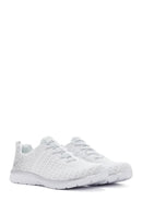 Skechers Women's White Virtue Lucent Lace-up Sneaker | Derimod Skechers Women's White Virtue Lucent Lace-up Sneaker | Derimod