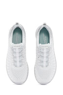 Skechers Women's White Virtue Lucent Lace-up Sneaker | Derimod Skechers Women's White Virtue Lucent Lace-up Sneaker | Derimod