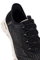 Skechers Kadın Siyah Glide Bağcıklı Kalın Tabanlı Kumaş Sneaker | Derimod Skechers Kadın Siyah Glide Bağcıklı Kalın Tabanlı Kumaş Sneaker | Derimod