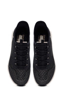 Skechers Kadın Siyah Glide Bağcıklı Kalın Tabanlı Kumaş Sneaker | Derimod Skechers Kadın Siyah Glide Bağcıklı Kalın Tabanlı Kumaş Sneaker | Derimod