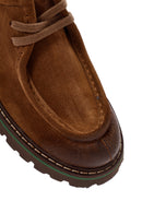 Men's Brown Lace-Up Suede Leather Casual Shoes | Derimod Men's Brown Lace-Up Suede Leather Casual Shoes | Derimod