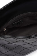 Kadın Siyah Baskılı Omuz Çantası | Derimod Kadın Siyah Baskılı Omuz Çantası | Derimod