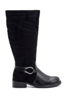 Women's Suede Detailed Boots | Derimod Women's Suede Detailed Boots | Derimod