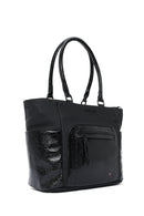 Women's Black Long Strap Shoulder Bag | Derimod Women's Black Long Strap Shoulder Bag | Derimod