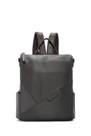 Women's Gray Long Strap Casual Backpack | Derimod Women's Gray Long Strap Casual Backpack | Derimod