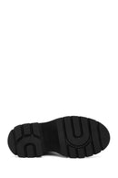 Women's Black Buckle Detailed Leather Chelsea Boots | Derimod Women's Black Buckle Detailed Leather Chelsea Boots | Derimod