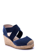 KADIN DOLGU TOPUKLU ESPADRİL AYAKKABI | Derimod KADIN DOLGU TOPUKLU ESPADRİL AYAKKABI | Derimod