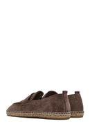 Men's Mink Suede Leather Espadrille | Derimod Men's Mink Suede Leather Espadrille | Derimod