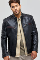Jerebko Erkek Deri Ceket | Derimod Jerebko Erkek Deri Ceket | Derimod