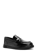 Erkek Siyah Deri Casual Loafer | Derimod Erkek Siyah Deri Casual Loafer | Derimod