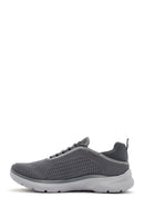 Derimod Zero Men's Gray Lace-Up Thick Soled Sneaker | Derimod Derimod Zero Men's Gray Lace-Up Thick Soled Sneaker | Derimod
