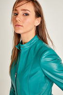 Viola Kadın Deri Ceket | Derimod Viola Kadın Deri Ceket | Derimod