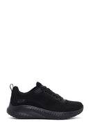 Skechers Women's Black Bobs Squad Chaos - Face Off Lace-up Sneaker | Derimod Skechers Women's Black Bobs Squad Chaos - Face Off Lace-up Sneaker | Derimod