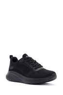 Skechers Women's Black Bobs Squad Chaos - Face Off Lace-up Sneaker | Derimod Skechers Women's Black Bobs Squad Chaos - Face Off Lace-up Sneaker | Derimod