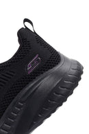 Skechers Women's Black Bobs Squad Chaos - Face Off Lace-up Sneaker | Derimod Skechers Women's Black Bobs Squad Chaos - Face Off Lace-up Sneaker | Derimod