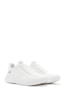 Skechers Women's White Bobs Squad Chaos Lace-up Sneaker | Derimod Skechers Women's White Bobs Squad Chaos Lace-up Sneaker | Derimod