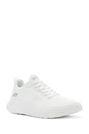 Skechers Women's White Bobs Squad Chaos Lace-up Sneaker | Derimod Skechers Women's White Bobs Squad Chaos Lace-up Sneaker | Derimod