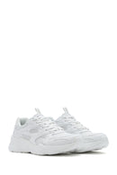 Skechers Kadın Beyaz Bobs Bamina Bağcıklı Kalın Tabanlı Kumaş Sneaker | Derimod Skechers Kadın Beyaz Bobs Bamina Bağcıklı Kalın Tabanlı Kumaş Sneaker | Derimod