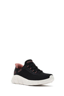 Skechers Kadın Siyah Bobs B Flex - Fan Fav Kalın Tabanlı Kumaş Sneaker | Derimod Skechers Kadın Siyah Bobs B Flex - Fan Fav Kalın Tabanlı Kumaş Sneaker | Derimod