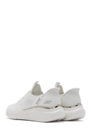 Skechers Women's White Bobs B Love - True Delight Lace-Up Chunky Sole Fabric Sneakers | Derimod Skechers Women's White Bobs B Love - True Delight Lace-Up Chunky Sole Fabric Sneakers | Derimod