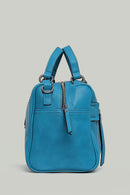 Kadın Mavi Suni Deri Çanta | Derimod Kadın Mavi Suni Deri Çanta | Derimod