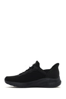 Skechers Erkek Siyah Bobs Squad Bağcıklı Kalın Tabanlı Kumaş Sneaker | Derimod Skechers Erkek Siyah Bobs Squad Bağcıklı Kalın Tabanlı Kumaş Sneaker | Derimod