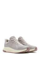 Skechers Men's Beige Bobs Squad 4 Lace-Up Chunky Sole Fabric Sneakers | Derimod Skechers Men's Beige Bobs Squad 4 Lace-Up Chunky Sole Fabric Sneakers | Derimod