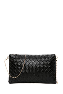 Women's Black Long Chain Strap Clutch Bag | Derimod Women's Black Long Chain Strap Clutch Bag | Derimod