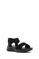 Skechers Kadın Siyah Ultra Flex 3.0 - Summerville Kalın Tabanlı Sandalet | Derimod Skechers Kadın Siyah Ultra Flex 3.0 - Summerville Kalın Tabanlı Sandalet | Derimod