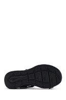 Skechers Women's Black D'lux Walker - Pretty Field Chunky Sole Sandal | Derimod Skechers Women's Black D'lux Walker - Pretty Field Chunky Sole Sandal | Derimod