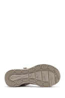 Skechers Kadın Bej D'lux Walker - Pretty Field Kalın Tabanlı Sandalet | Derimod Skechers Kadın Bej D'lux Walker - Pretty Field Kalın Tabanlı Sandalet | Derimod