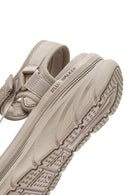 Skechers Kadın Bej D'lux Walker - Pretty Field Kalın Tabanlı Sandalet | Derimod Skechers Kadın Bej D'lux Walker - Pretty Field Kalın Tabanlı Sandalet | Derimod