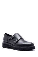 Men's Leather Double Buckle Casual Shoes | Derimod Men's Leather Double Buckle Casual Shoes | Derimod