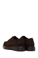 Male Brown Lace-Up Thick-Soled Nubuck Leather Casual Shoes | Derimod Male Brown Lace-Up Thick-Soled Nubuck Leather Casual Shoes | Derimod