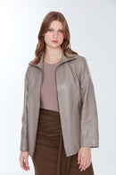 Samantha Kadın Vizon Mont | Derimod Samantha Kadın Vizon Mont | Derimod