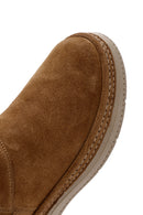 Women's Tan Suede Leather Boots | Derimod Women's Tan Suede Leather Boots | Derimod