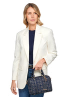 Geox Kadın Lacivert D Zene S Uzun Askılı Deri Kol Çantası | Derimod Geox Kadın Lacivert D Zene S Uzun Askılı Deri Kol Çantası | Derimod