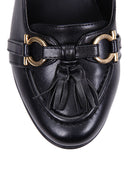 Women's Tassel Detailed Wedge Heeled Shoes | Derimod Women's Tassel Detailed Wedge Heeled Shoes | Derimod