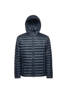 Geox Men's Navy Blue Warrens Hooded Coat | Derimod Geox Men's Navy Blue Warrens Hooded Coat | Derimod
