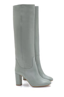 Women's Leather Heeled Boots | Derimod Women's Leather Heeled Boots | Derimod