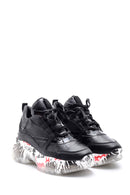 Kadın Şeffaf Taban Detaylı Sneaker | Derimod Kadın Şeffaf Taban Detaylı Sneaker | Derimod