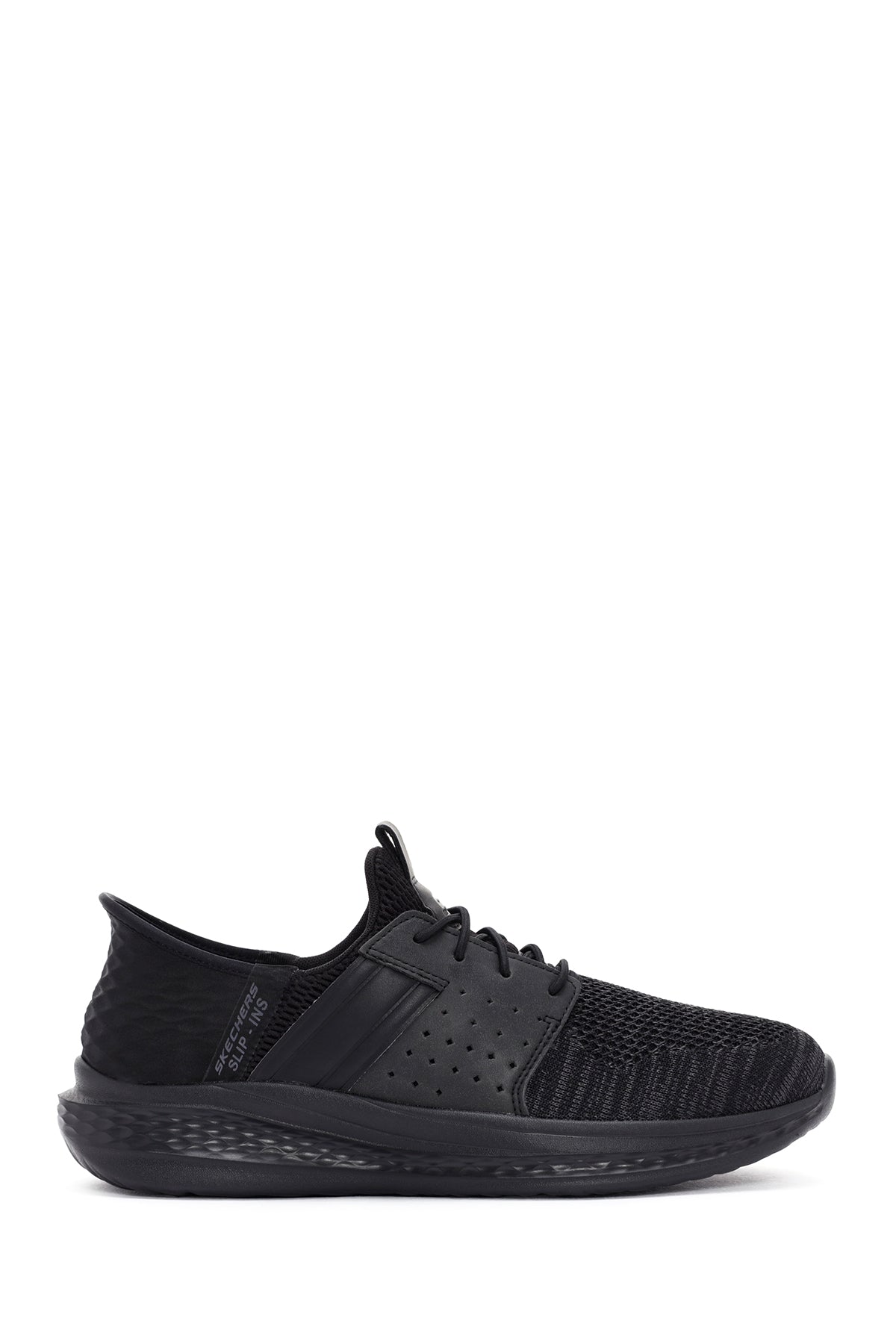 Skechers Erkek Siyah Slade - Ocon Bağcıklı Spor Sneaker 210811 BBK | Derimod